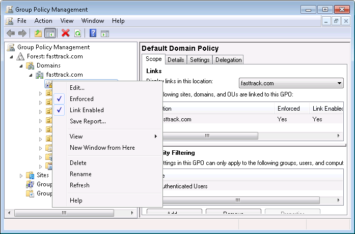 Group Policy Distribution