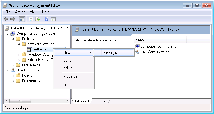 Group Policy Distribution