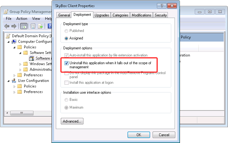 Group Policy Distribution