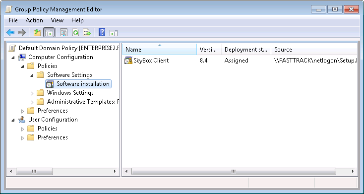 Group Policy Distribution